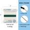 Griffin Nylon Bead Cord Perlseide – Size 1 (0.35mm) – 2 Meters per Card – Stainless Steel Needle Attached – for Knotting Pearls, Gemstones, Crystals and Beads